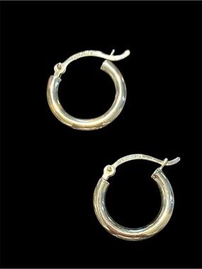 10k Exotic Gold Hoops